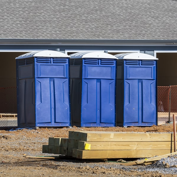 are there any additional fees associated with porta potty delivery and pickup in Peach Glen